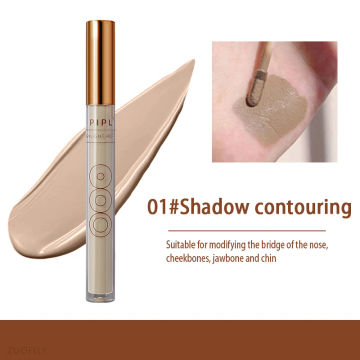 3 Colors Concealer Base Cream Shadow Contouring Moisturizing Foundation Invisible Pores Dark Circles Brighten Face/Eye Makeup