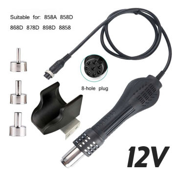 Hot Air Gun Portable BGA Rework Solder Station Hot Air Blower Hair Dryer Soldering for 8858 858 878 Welding Repair Tools