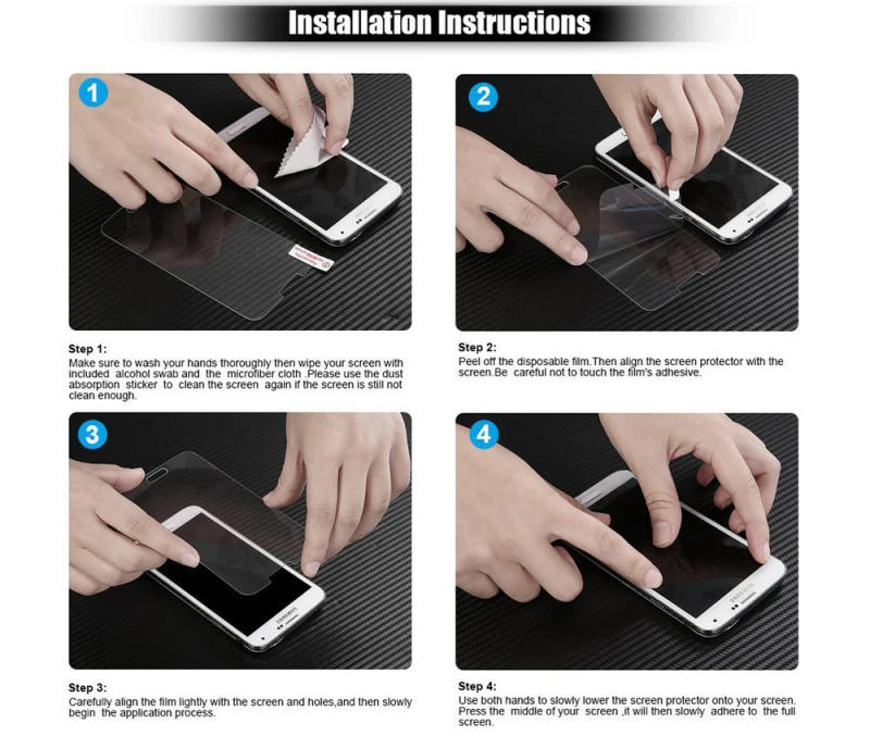 Description Picture 6 of item2PCS tempered glass screen protector film for Nokia T10 8.0 2022 protective film