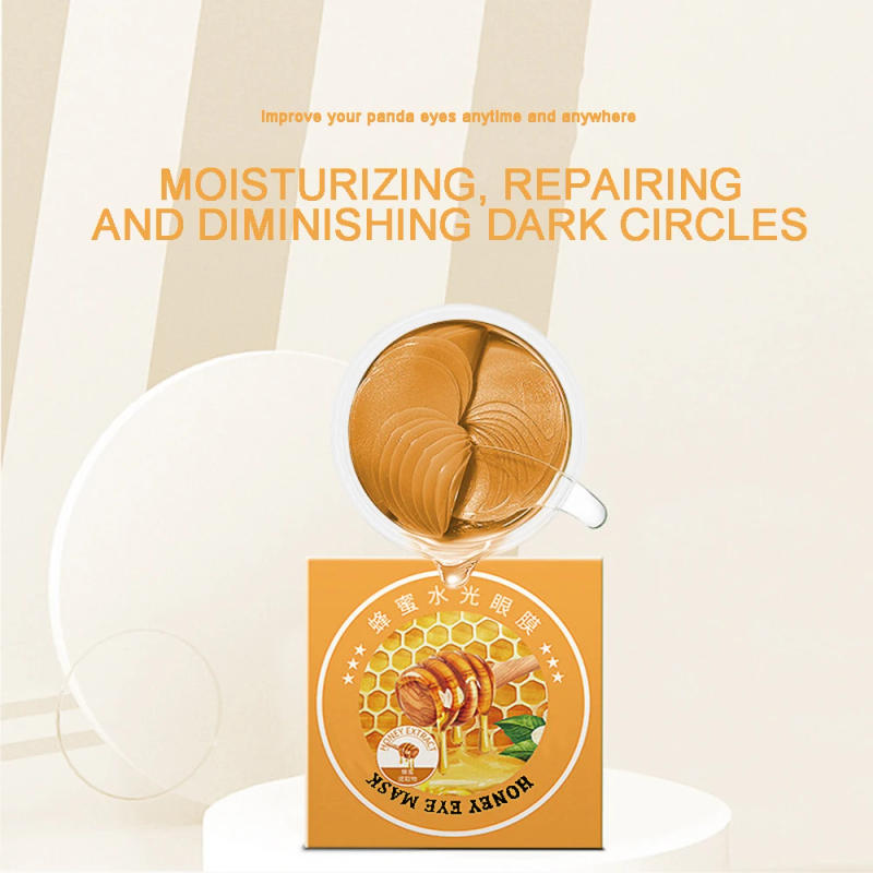 Description Picture 2 of itemMoisturizing Eye Mask Eye Patch Crystal Collagen Honey Extract Anti Wrinkle Aging Remove Eye Bags Dark Circles Eye Care 60pcs