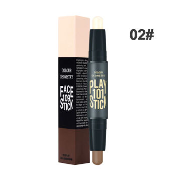 Double-head Concealer CC Stick Highlight Contouring Stick Full Coverage Moisturizing Color-changing Foundation BB Cream CC Stick