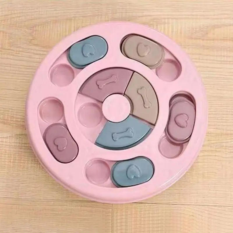 Description Picture 4 of itemDog Puzzle Toys Feeding Bowl Slow Feeder Plate Food Dispenser Interactive Training Games Increase IQ Mental Enrichment