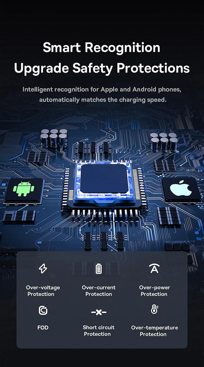 Description Picture 4 of itemPDKUAI Wireless Car Charger Magnetic 30W Fast Charging Mount Safe Air Vent Clip Phone Holder for iPhone 14 13 12 Pro Max Mini