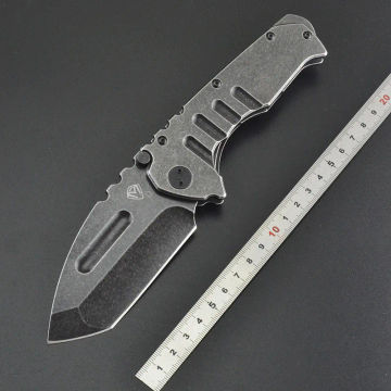 Medford Heavy D2 Steel Outdoor Folding Knife High Hardness Field Survival Fishing Self Defense Knife Edc Multitool