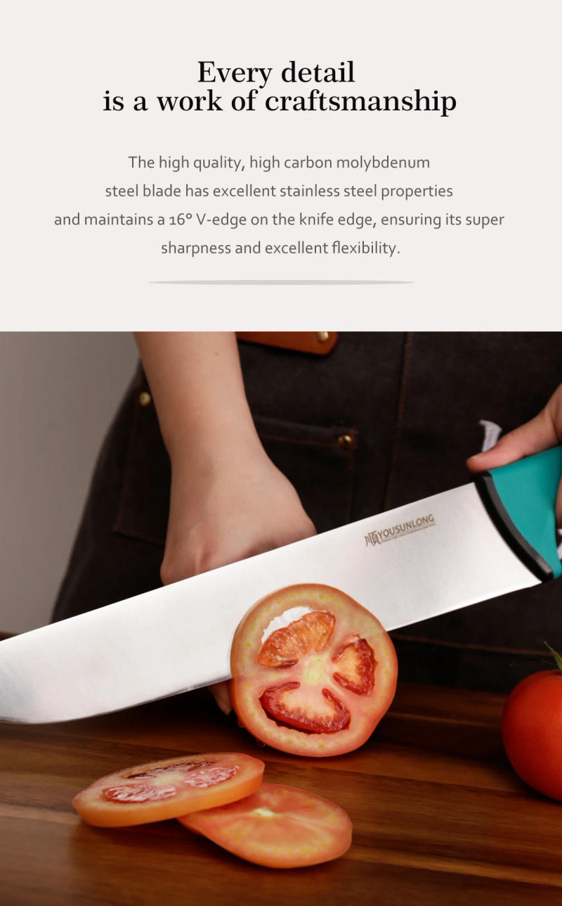 Description Picture 3 of itemYOUSUNLONG Butcher's Knife Chef's Cleaver 12