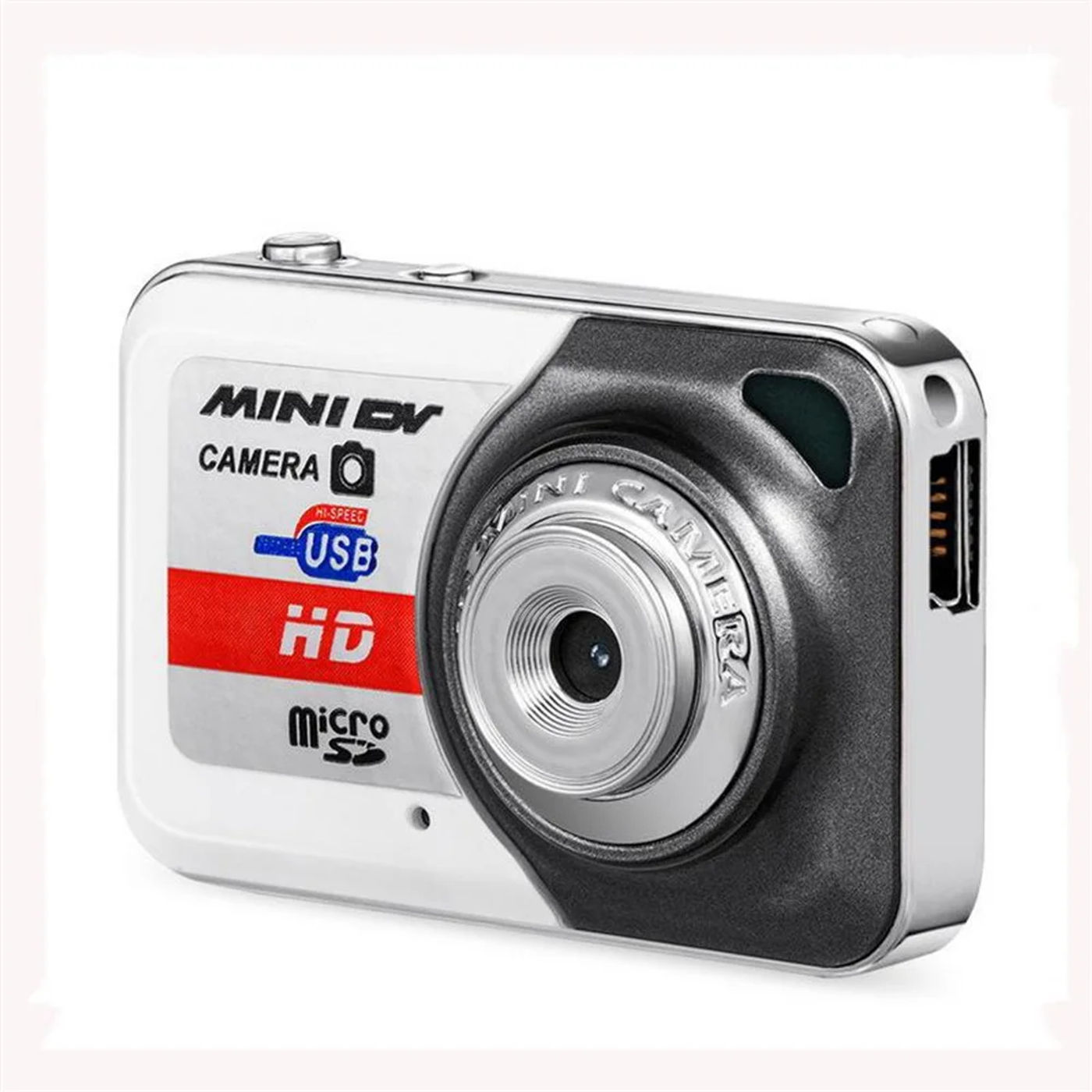 Description Picture 3 of itemX6 Mini Instant Photo Camera Portable Ultra High Definition Digital Cameras Support TF Card With Keychain Mic Thumb Cameras