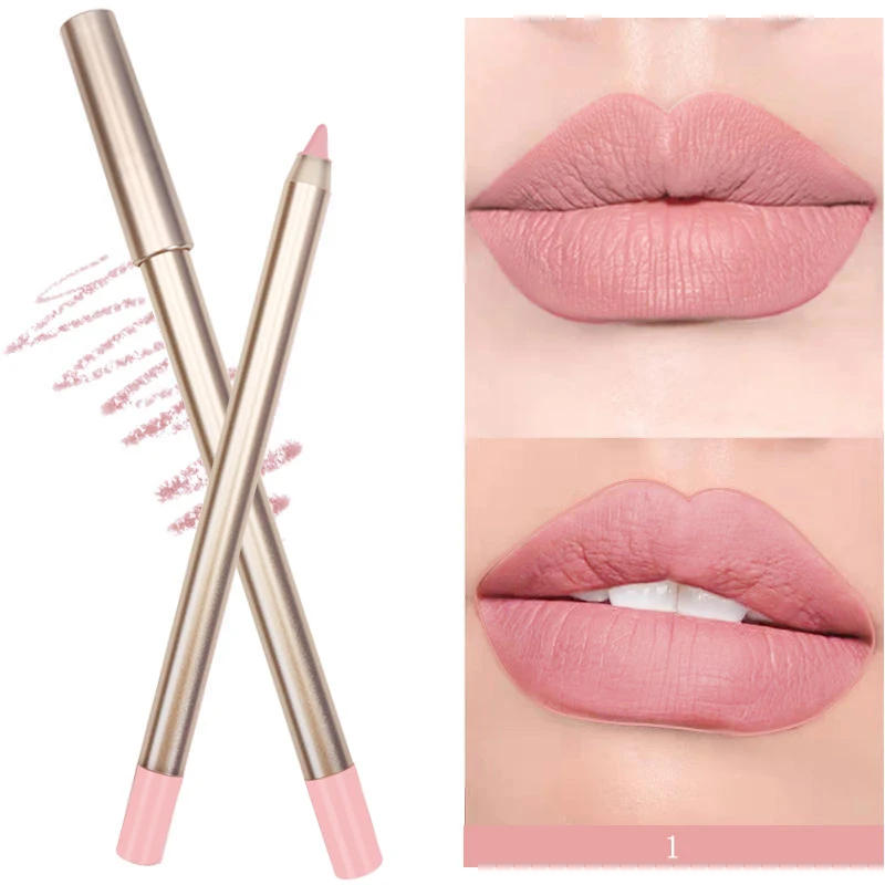 Description Picture 5 of itemBIVANFE Cruelty Free Vegan Private Label Cosmetics Makeup Dark Brown Matte Waterproof Creamy Lipliner