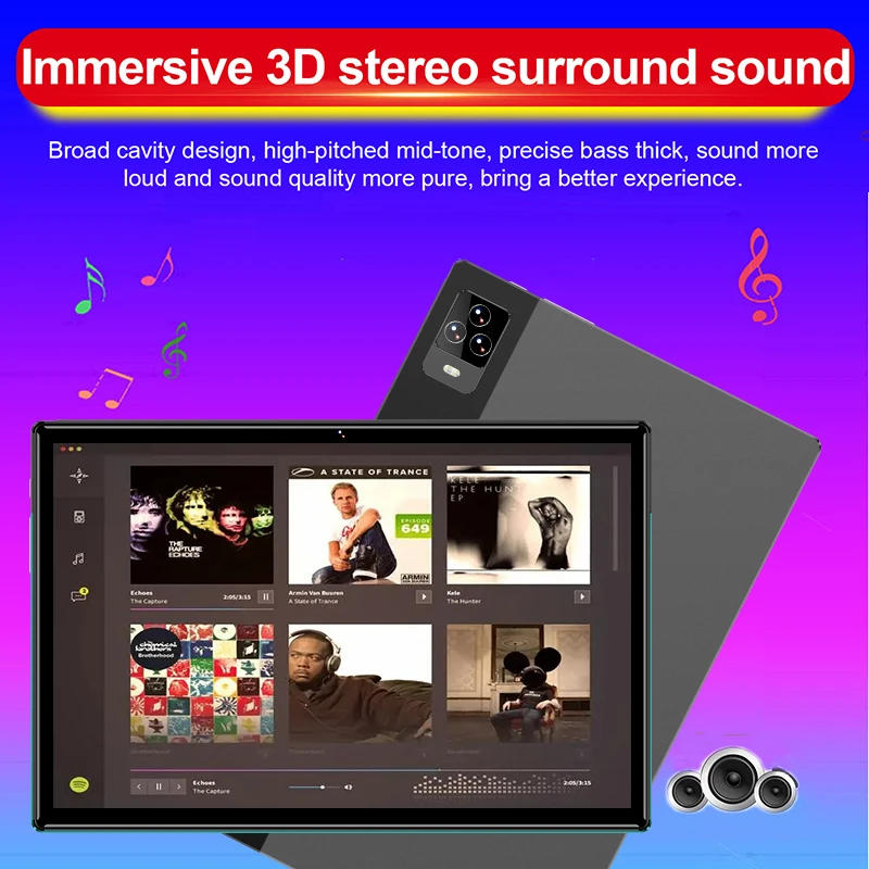 Description Picture 3 of itemGlobal Version Tab 6 Pro Tablet Android 12.0 Tablette PC 10.1 Inch 12GB+512GB Google Play Tablets 4G/5G Dual Sim