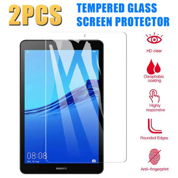 2PCS 9H Genuine Tablet Tempered Glass Screen Protector for Huawei Mediapad M5 Lite 8 JDN2-L09 8.0 Protective Film Cover