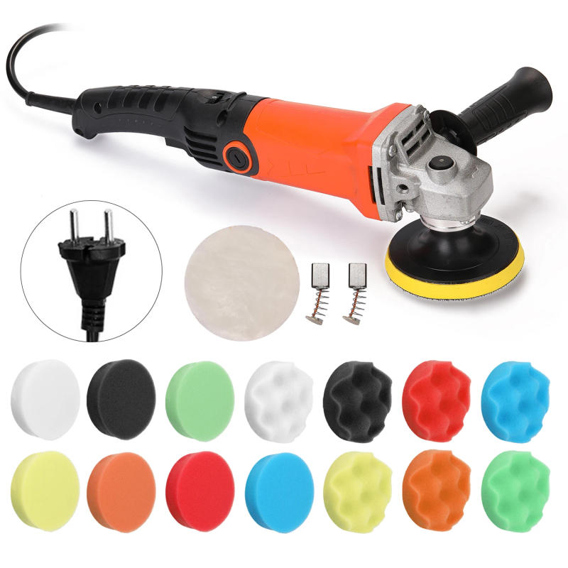Description Picture 2 of item1200W Electric Polisher 8000RPM Adjustable Speed Car Waxing Polishing Machine Automobile Furniture DIY Grinding Polishing Tool