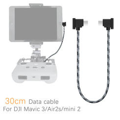 Tablet PC Data Cable for DJI Mavic Air 2S Remote Control Type-C/IOS Data Conversion Line for DJI AIR 3/MINI 2 Cable Accessories