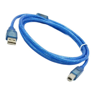 USB 2.0 Printer Cable | USB 2.0 A Male to B Male Scanner Cord | 1.5 Meters Printer Cable Adapter Designed for USB B 2.0 Printers