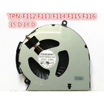 New CPU Cooler Fan For HP 14-D 14-D101TX CQ14-a101TX 14-D032 15-d101tx TPN-F112 TPN-F114 -F113 -F115 F116 240 250 G2 747266-001