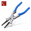 8-Inch MIG Pliers Pliers Insulated Flat Mouth Handle Carbon Steel Welder's Jaw For Welding Torch MIG Multipurpose Tools