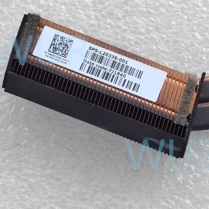 Description Picture 4 of itemNew Original Laptop Radiator Copper Tube For HP  Light And Shadow Elf 4 15-cx Radiator Plate TPN- C133 L20339-001