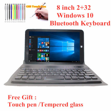 Flash Sales 8 INCH with  Keyboard AR1 Windows 10 Tablet PC 2GB+16GB Dual Cameras 1280 x 800 IPS WIFI Quad Core