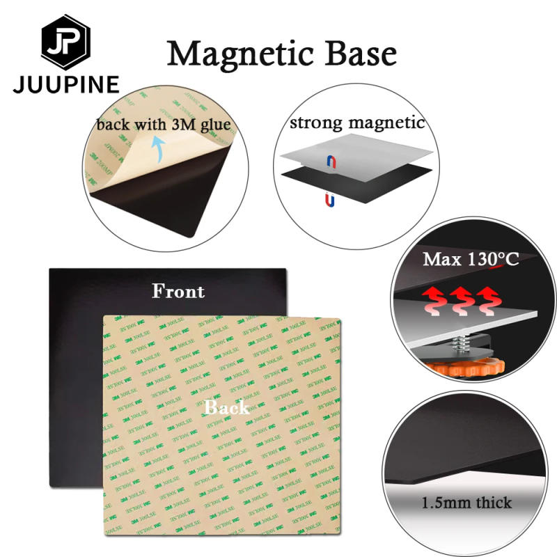 Description Picture 4 of itemPei Magnetic Build Plate Pei Sheet 235x235 Spring Steel Sheet For Pei Ender 3 Pro Ender 5 s1 Ender 3 v2 Ender 3 Upgrade Heatbed