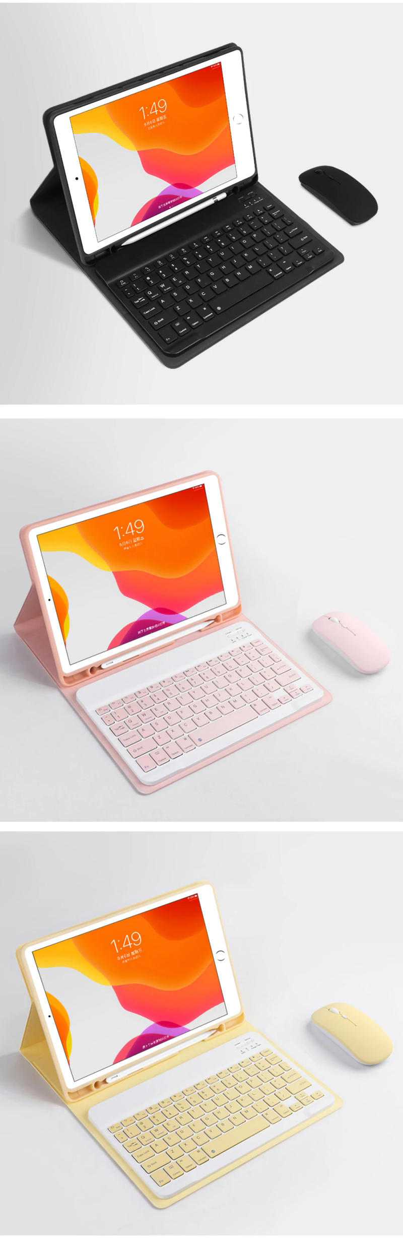 Description Picture 6 of itemEMTRA For Samsung Galaxy Tab Keyboard Case For A8 10.5 S6 Lite 10.4 S7 S8 11in S7 Plus S7 FE S8 Plus 12.4 inch Case Tablet Cover