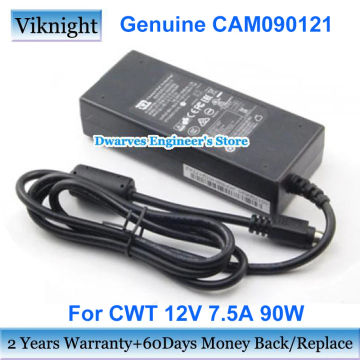 Genuine CWT 2AAL090F AC Adapter CAM090121 12v 7.5A 90W Power Supply Laptop Adapters 4pin