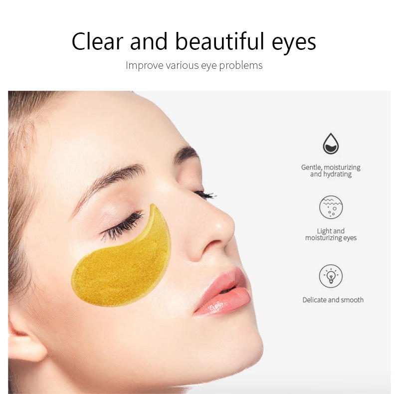 Description Picture 4 of itemCollagen Moisturizing Eye Mask Dilution Dark Circle Eye Patches Anti-Aging Anti-Wrinkles Skin Care Sets Korean Cosmetics
