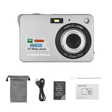 1080P Digital Camera Video Camcorder 48MP Anti-shake 8X Zoom 2.7