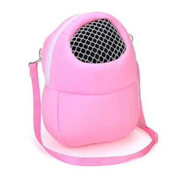 Small Pet Backpack Outing Portable Squirrel Chinchilla Dutch Pig Cotton Nest Mesh Breathable Hamster Shoulder Bag Cat Carrier