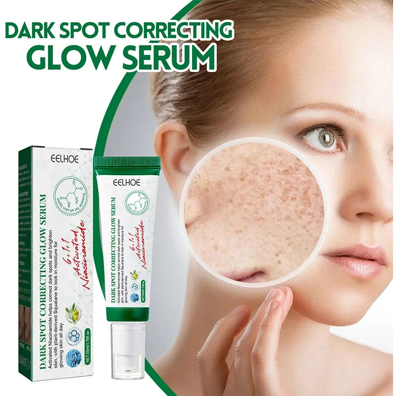 Description Picture 2 of itemDark Spot Corrector Serum Niacinamide Whitening Freckle Facial Essence Remove Acne Spots Melanin Fade Blemish Face Care 50ml