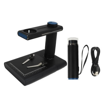 Wireless Digital Microscope 50X-1000X Magnification HD 2MP WiFi USB Microscopes Camera with 8 Adjustable