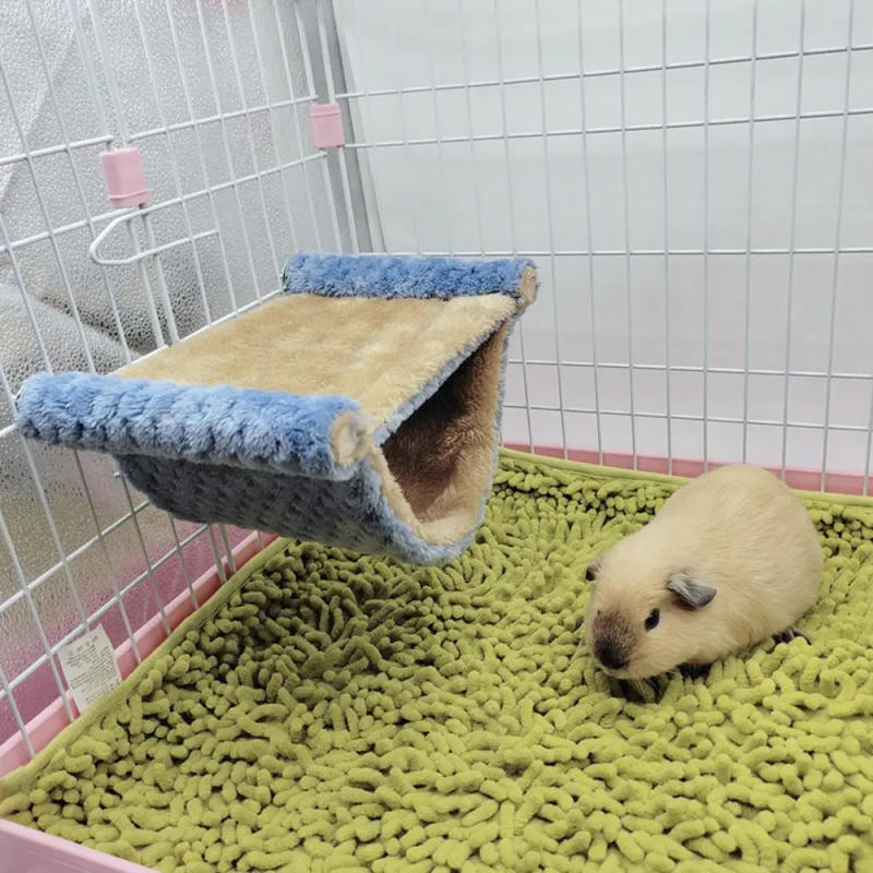 Description Picture 6 of itemHanging Pet Hammock Hamster Ferret Rat Squirrel Cage Nest Warm Beds House Toys