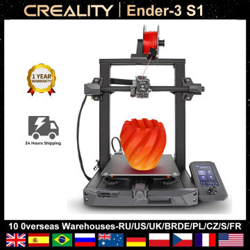 CREALITY 3D Printer Ender-3 S1/PRO/PLUS Silent Motherboard Support Resume Power Failure Printing CR Touch Automatic Bed Leveling