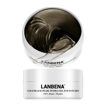 LANBENA Collagen Eye Patches 60Pcs Eye Bags Removal Wrinkles Dark Circles Patches Retinol VC Eyes Pads Sleep Face Mask Skin Care