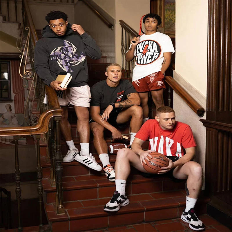 Description Picture 6 of itemInaka Power Shorts 2022 Summer GYM Men Women Running Sports Basketball Fitness Pants Mesh Fast Dry homme Breathable Trend Shorts