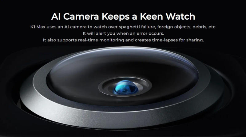 Description Picture 5 of itemBlack Friday CREALITY NEW K1 /K1 MAX Speedy 3D Printer Print Speed 600mm/s Print Volume 220*220*250mm / 300*300*300mm