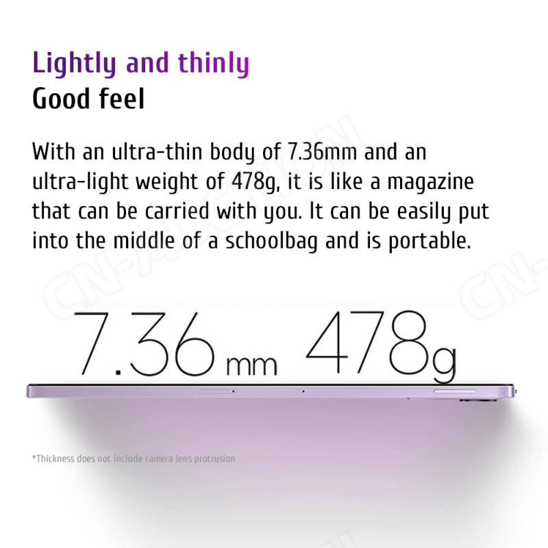 Description Picture 4 of itemGlobal ROM Xiaomi Redmi Pad SE Mi Tablet Snapdragon® 680 11-inch 90Hz Screen 8000mAh Display Quad speakers Dolby Atmos Miui 14