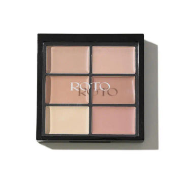 6-colors Concealer Plate Matte Contouring Concealer Shadow Palette Natural Brighten Fully Cover Dark Circles Acne Marks Spots