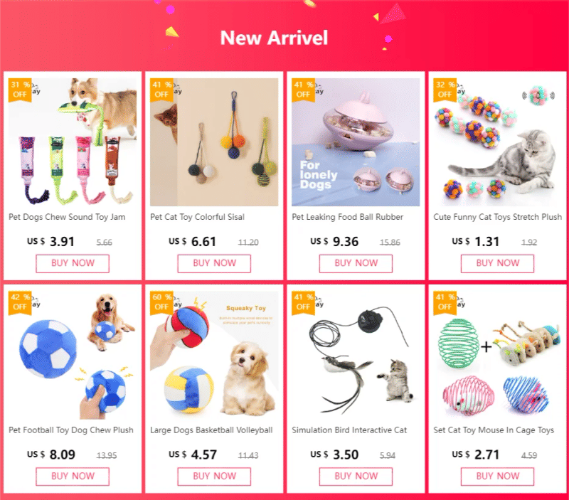 Description Picture 2 of item5pcs Cute Pink Pig Pet Toys Squeeze Squeaky Chew Training Funny Interactive Games Toy Soft Rubber Mini Toy Dog Supplies New