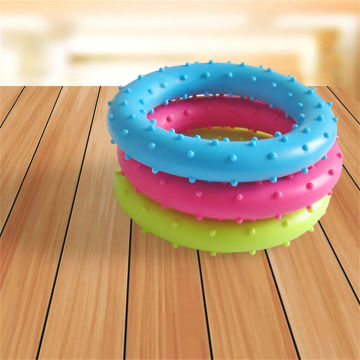 Rubber Thorn Ring Dog Training Ring Puller Resistant Bite Floating Toy Puppy Interactive Game Playing Products Pet Products