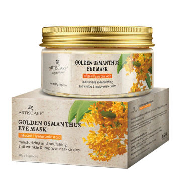 Golden Osmanthus Fragrans Eye Mask Eye Patches Moisturizing Repair Under the Eyes Removal Dark Circles Lifting Firming