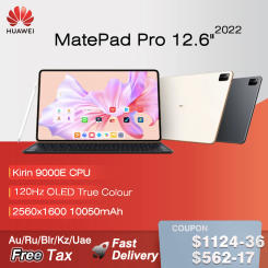 2022 HUAWEI MatePad Pro 12.6 Inch Tablet 8GB 128GB/256GB WIFI HarmonyOS 3 CPU Kirin 9000E OLED 120Hz Touch Screen 10050mAh