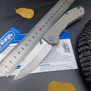 High Quality BM 748 Narrows AXIS Folding Knife 3.43