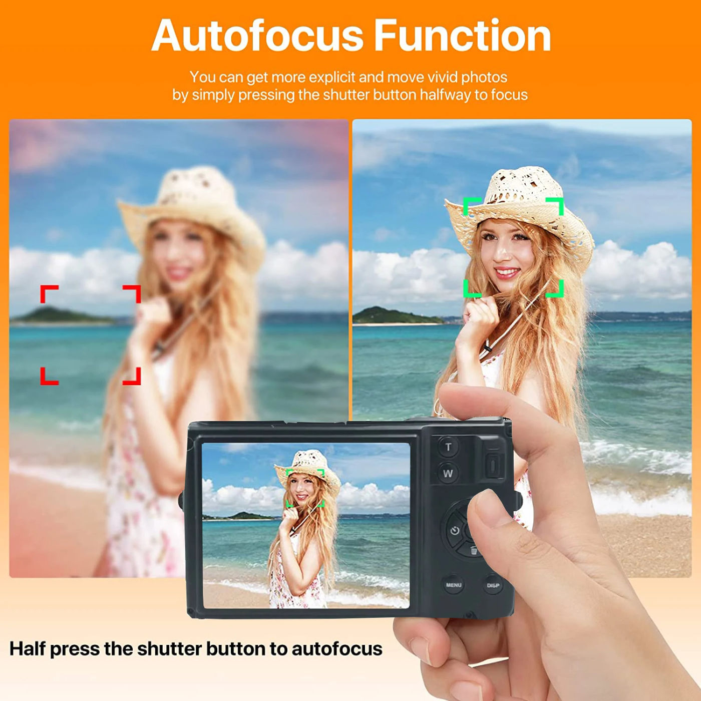 Description Picture 4 of item2023 4K Digital Camera 16X Front and Rear HD Dual Screen 64MP With WiFi Professional Camcorder Vlog
