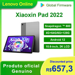 Original Lenovo Pad 2022 Tablet 4GB 64GB 128GB Android 12 10.6-Inch 7700mAh 2000*1200 2K Screen