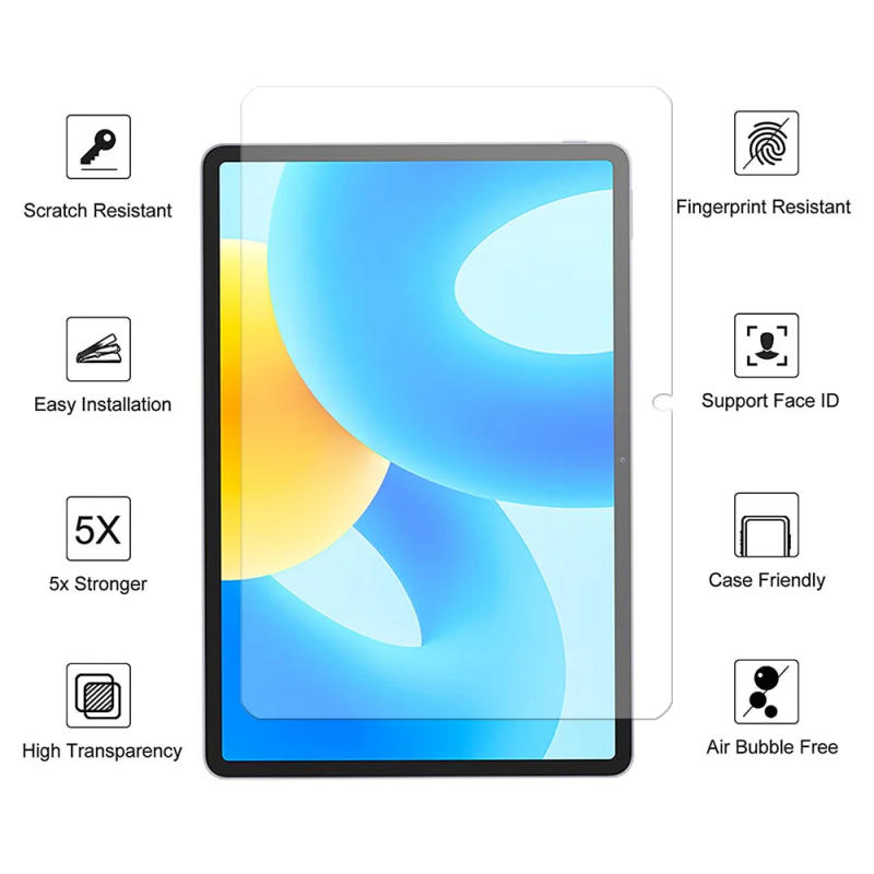 Description Picture 5 of item3PCS for Huawei matepad 11.5'' 2023 Tempered Glass screen protector 3 packs protective tablet film HD Antiscratch