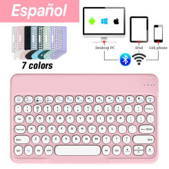 Bluetooth Keyboard And Mouse For iOS Android Windows System Rechargeable Portable Tablet Teclado For iPad MatePad Cell phone