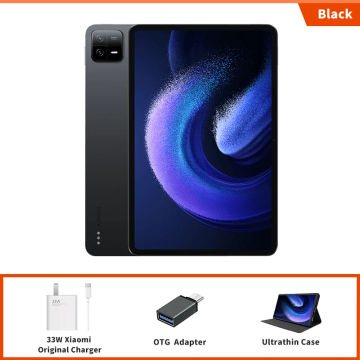 Xiaomi Mi Pad 6 Tablet Snapdragon 870 11inch 144Hz 2.8K Display 4 Stereo Speakers 8840mAh 33W Fast Charger Android 13 MIUI14