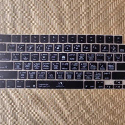 for APPLE LOGIC PRO X  2022 MacBook Air 13.6 M2 A2681 MacBook Pro 14 inch & 16 inch A2442 A2485 M1 MAX Silicone Keyboard Cover