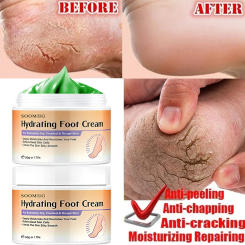 Soomiig Anti-cracking Foot Cream Hand and Foot Film Moisturizing Anti-drying Heel Calluses Repair Dead Skin Removal Skin Care
