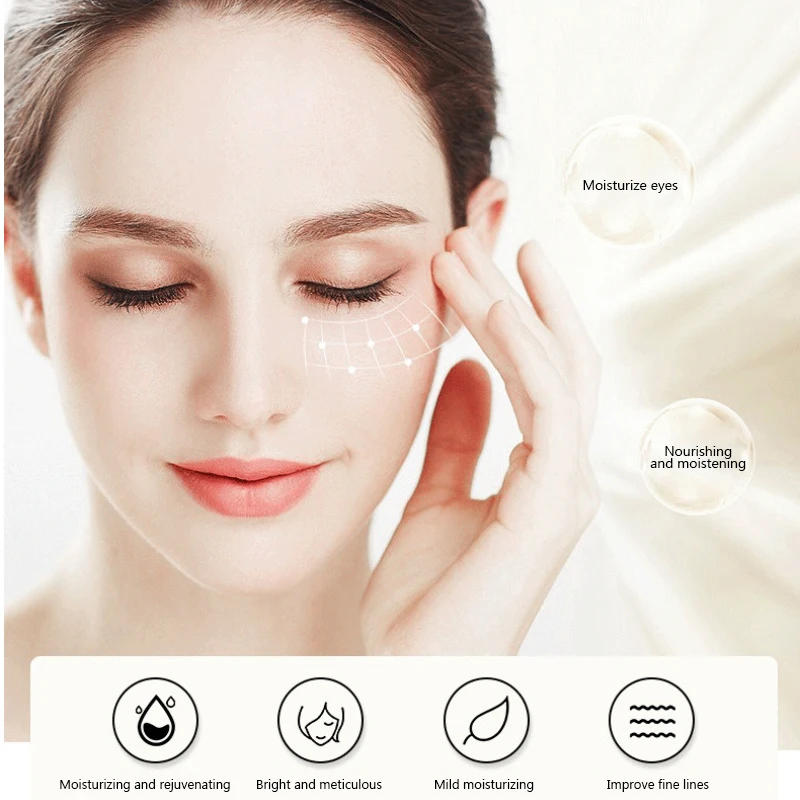 Description Picture 6 of itemPampering Anti-fatigue Hydrates Delicate Skin Brightens Under-eye Area Revitalizing Eye Patches Reduces Under-eye Bags Self-care