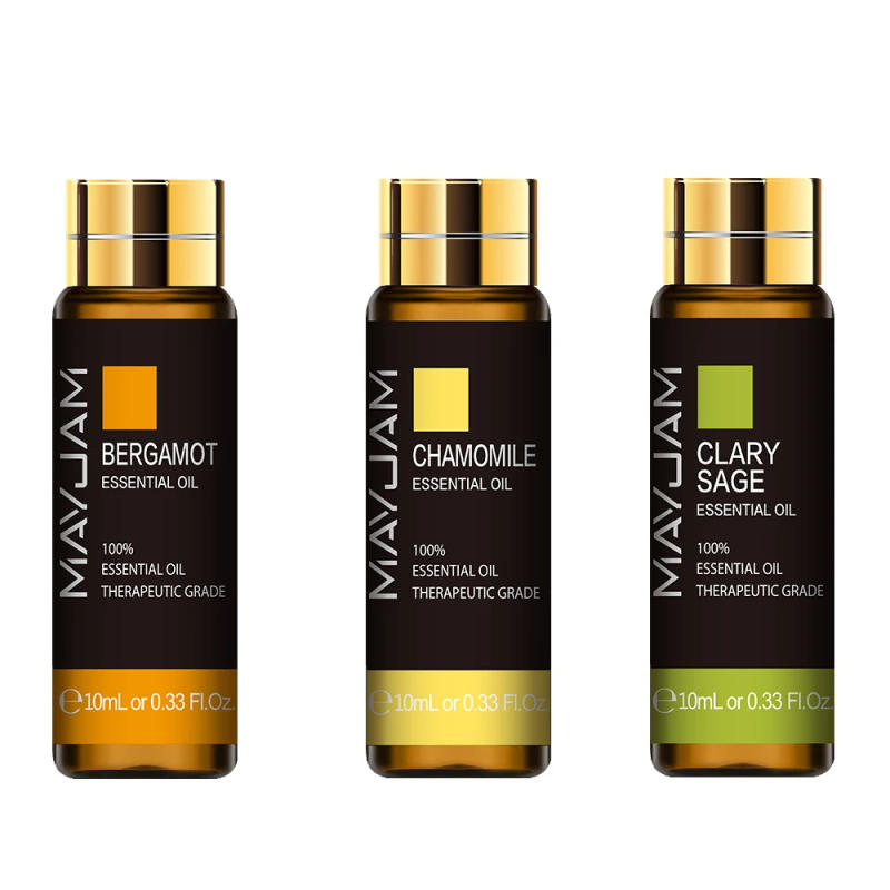 Description Picture 3 of item3pcs 10ml 30ml Essential Oils Set Humidifier Oil Lavender Sandalwood Ylang Ylang Chamomile Cedarwood Aroma Diffuser Oils