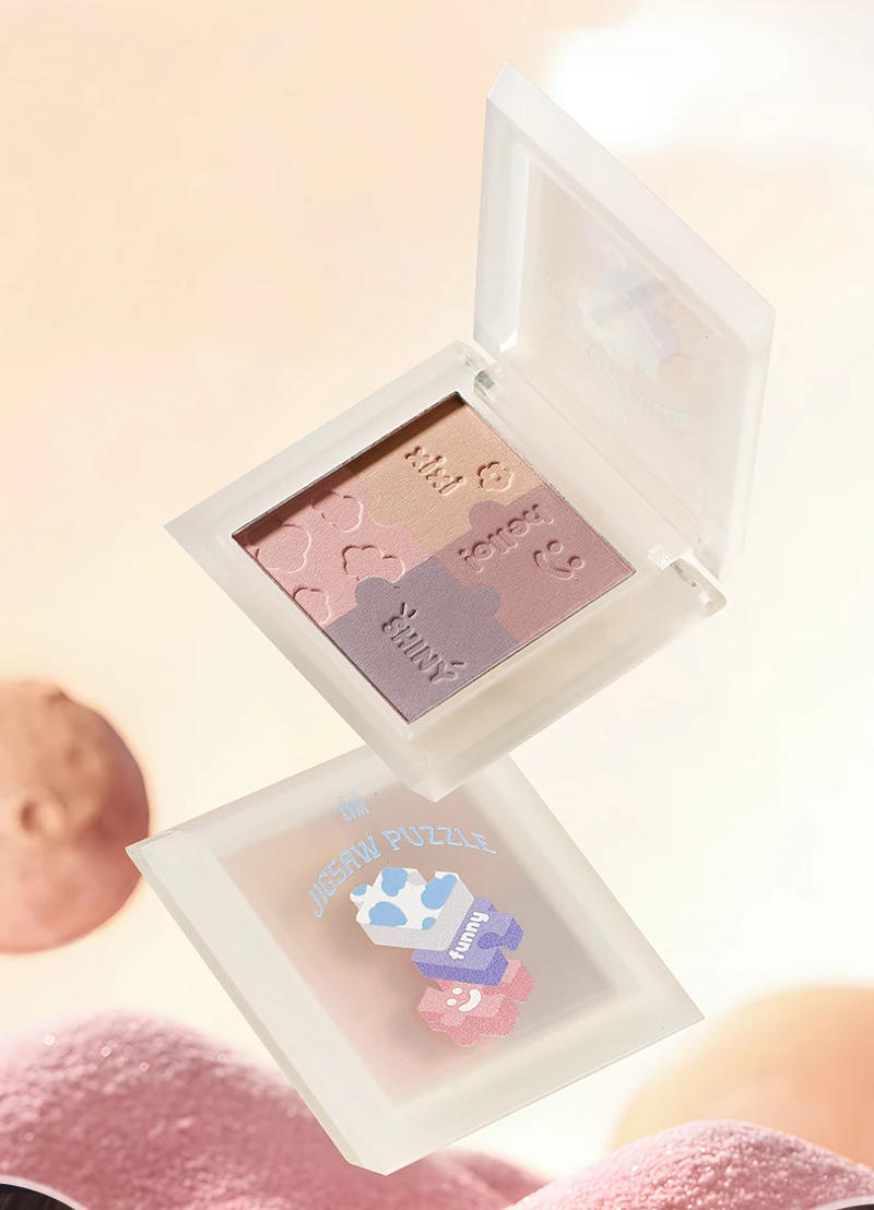 Description Picture 5 of itemMakeup Kit Liquid Eyeliner Brighten Glitter Shadow Silkworm Pen Four-color Matte Eye Shadow Palette 3Pcs Makeup Sets Box